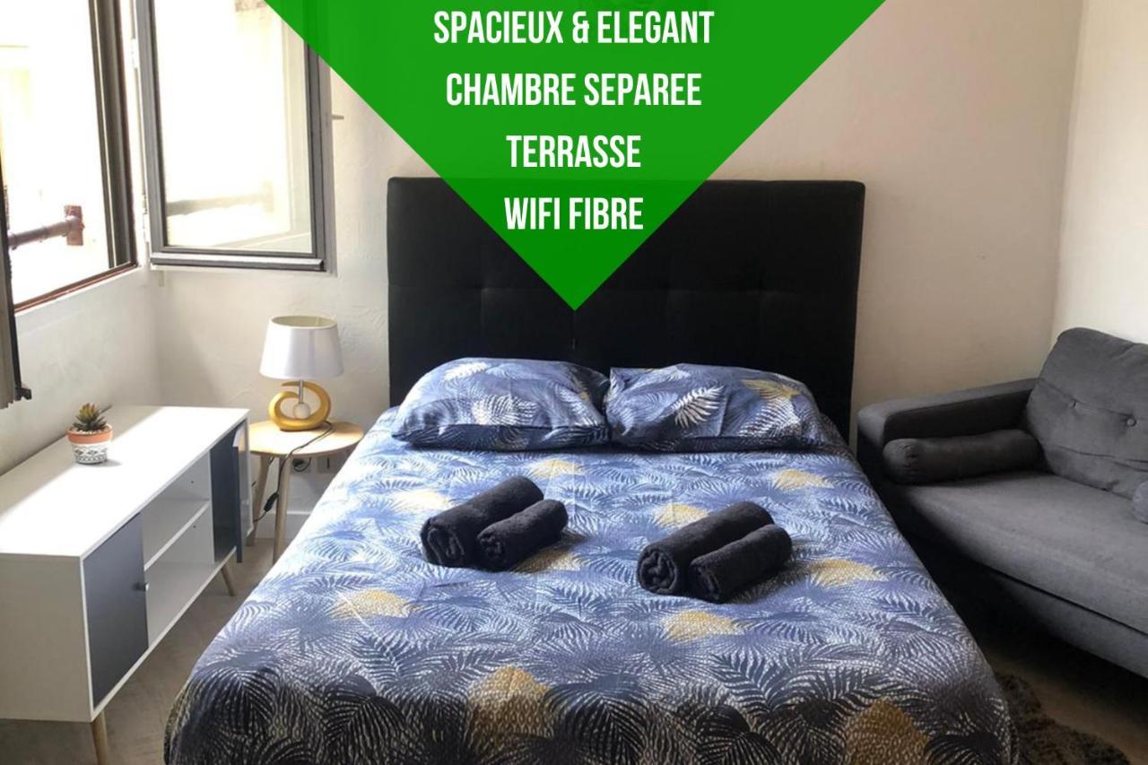 Le Petit Loup Palois - Terrasse & Wifi Fibre Apartment Pau Luaran gambar